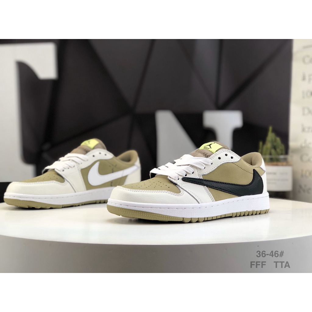 Giày Thể Thao travis scott x jordan 1 golf aj1 fz3124-200 36-45