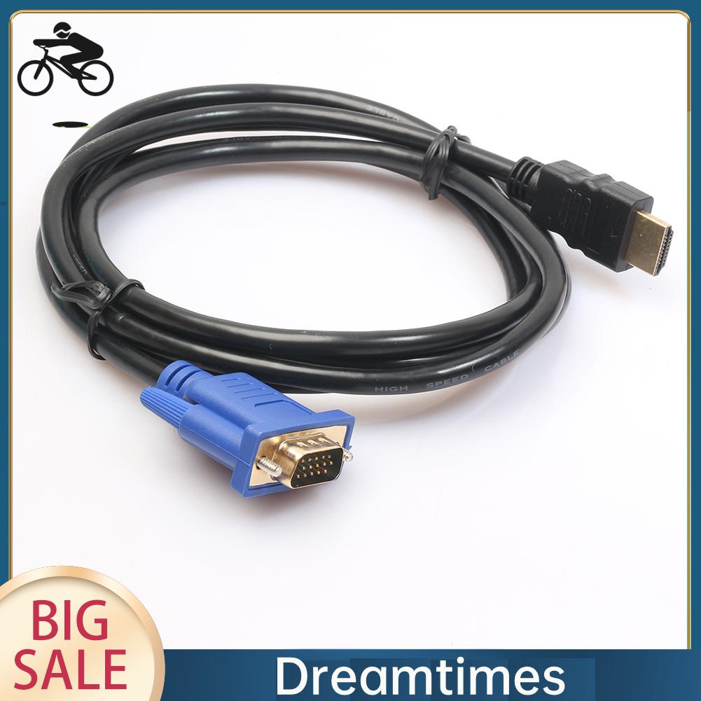 Cáp Chuyển Đổi hdmi Sang vga hd 15pin 1080p 1.vn Chuyên Dụng