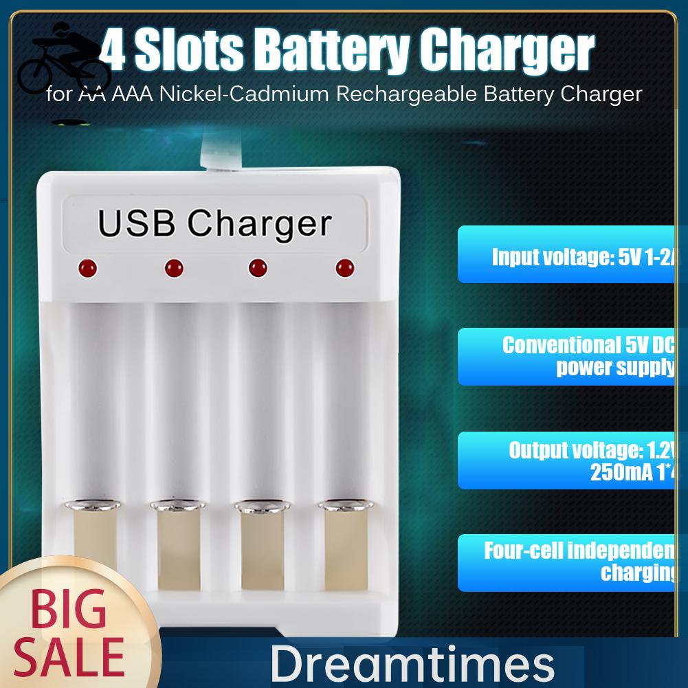 Đế Sạc Pin Thông Minh 4 Ngăn usb 1.vn