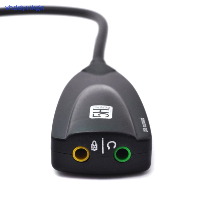 Thẻ Âm Thanh Ngoài usb 7.1 adapter 5hv2 usb Sang 3d ch Với Giắc Cắm 3.5mm Cho laptop pc vn