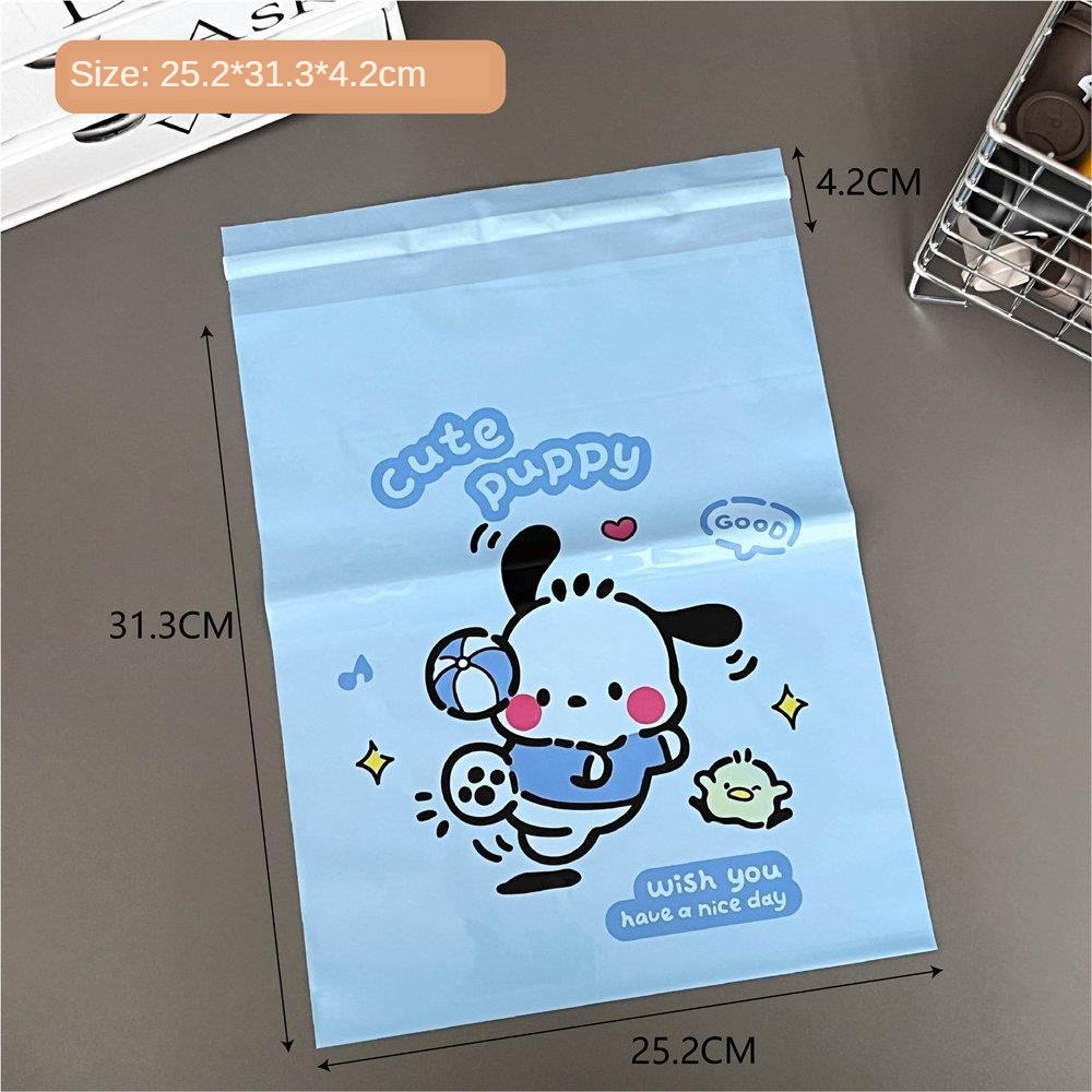 Ins Chú Chó Con Cao Cấp Dễ Thương Túi Chuyển Phát Nhanh Thẻ Máy Bay Hộp Đóng Gói Túi Dày Chống Thấm Nước Chuyển Phát Nhanh Túi