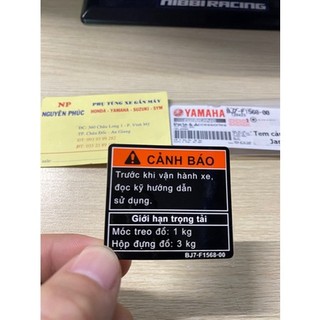 Tem cảnh báo janus zin bj7f15680000