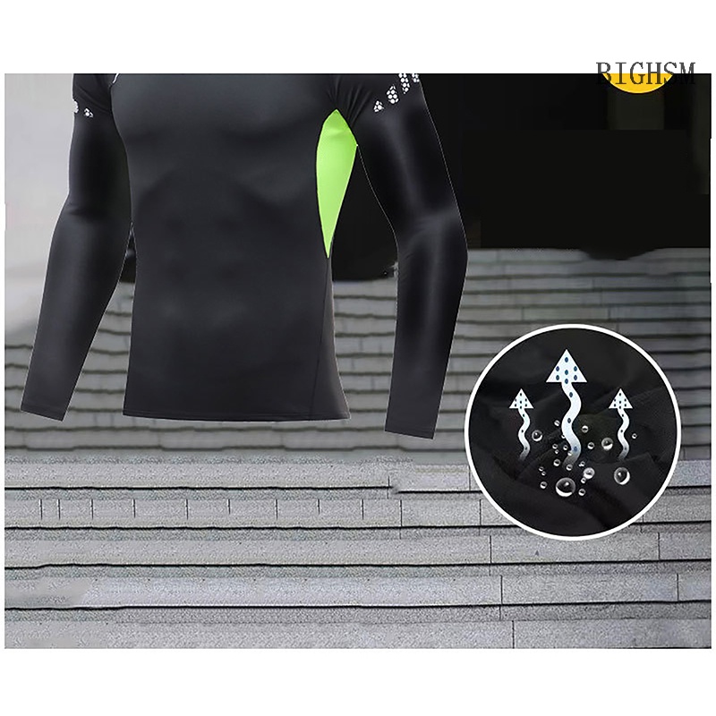 Skk Áo Thun Thể Thao Tay Dài Ôm Dáng Khô Nhanh Thời Trang 2023