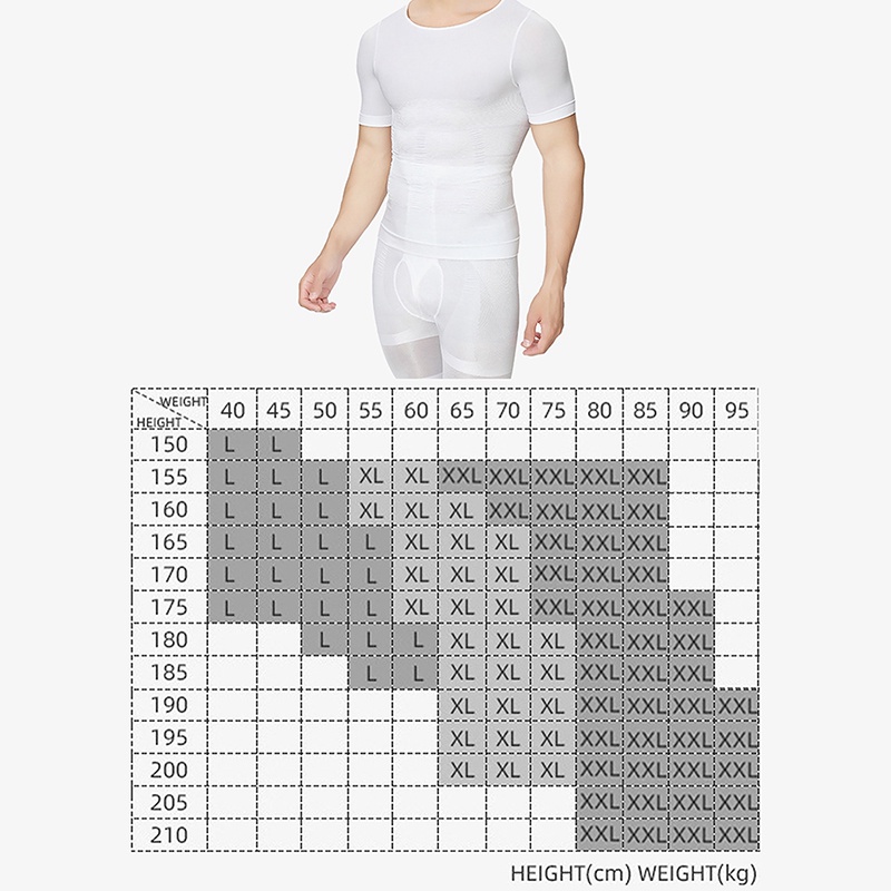 Whzh Áo Lót Định Hình Bụng Ngắn Tay Không Đường May Phong Cách Âu Mỹ Cho Nam