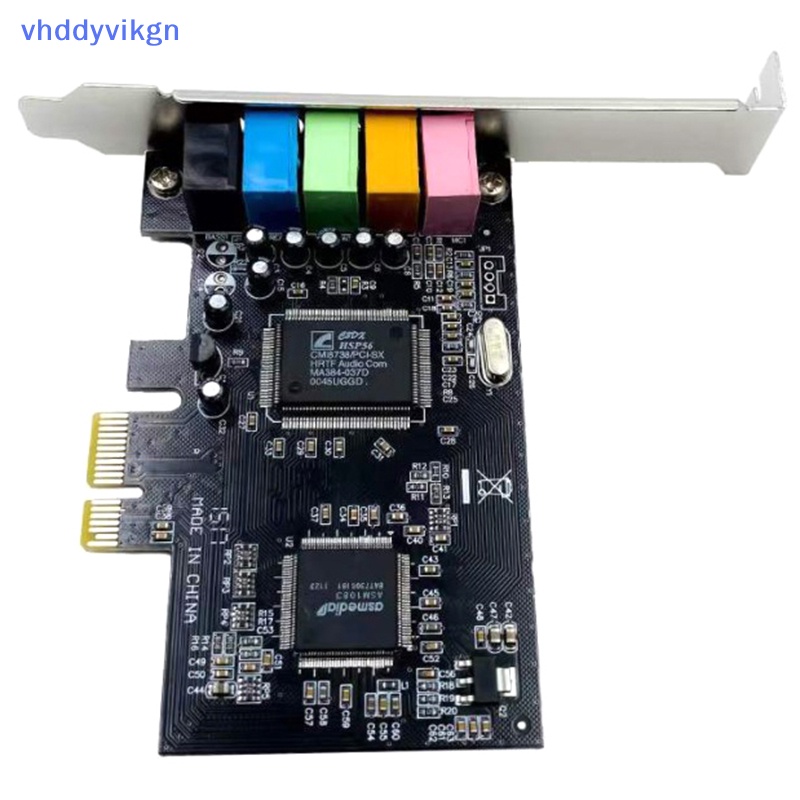 Thẻ Âm Thanh Kỹ Thuật Số 6 Kênh 3d 5.1 5.1 Kênh 3d 6 Kênh Cho Máy Tính pcie 5.1 ch 24bit vn