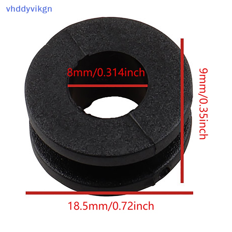 HONDA Set 10 Vòng Đệm Cao Su Màu Đen Chuyên Dụng Cho Xe Mô Tô suzuki cbr gsxr ninja zx yzf kawasaki vn