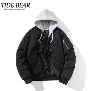 Áo Khoác bomber Màu Sắc Thời Trang Thu Đông Cho Nam