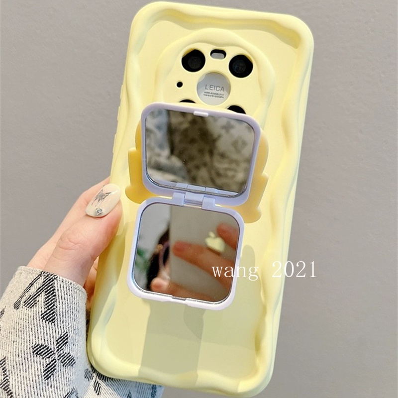 Mới Ốp Điện Thoại Mềm Họa Tiết Hoạt Hình Có Gương Cho oppo reno10 pro + plus 5g reno 10 reno10pro + oppo a58 a98 a78 nfc 5g