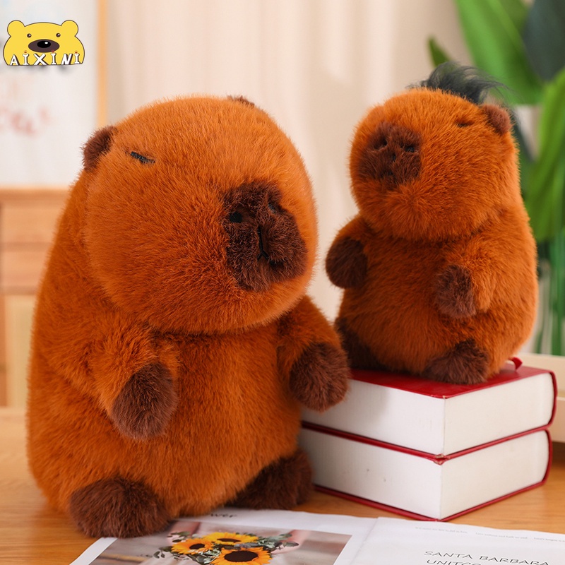 🌟Gấu bông Capybara Búp Bê Nhồi Bông Capybara Đáng Yêu Gấu Bông Mô Phỏng CapybaraĐồ chơi nhồi bông quà tặng trẻ em
