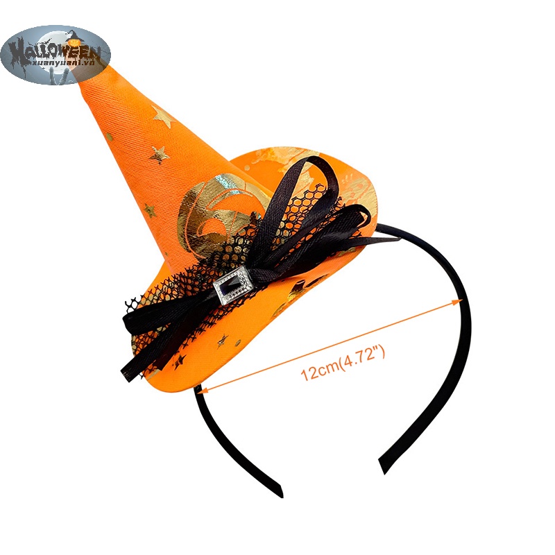 Băng Đô Cài Tóc Hóa Trang Bộ Xương Bí Ngô halloween