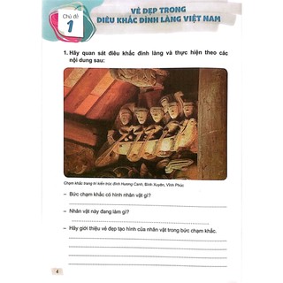 Vở Bài Tập Mĩ Thuật 4 (Kết Nối) (Chuẩn)