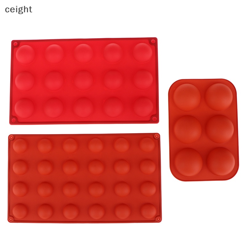 Khuôn silicone Làm Bánh Hình Bán Cầu 3d Thân Thiện Với Môi Trường diy