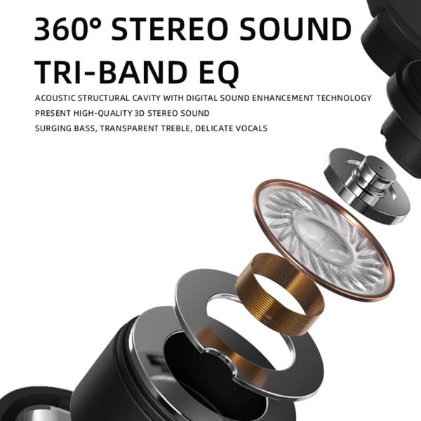 Tai Nghe Bluetooth Không Dây Air6 40mAh Kẹp Vành Tai Chất Lượng Cao