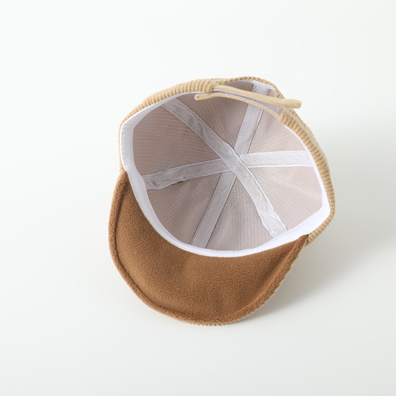 Mũ Lưỡi Trai Tai Gấu Mềm Mại Dễ Thương Cho Bé