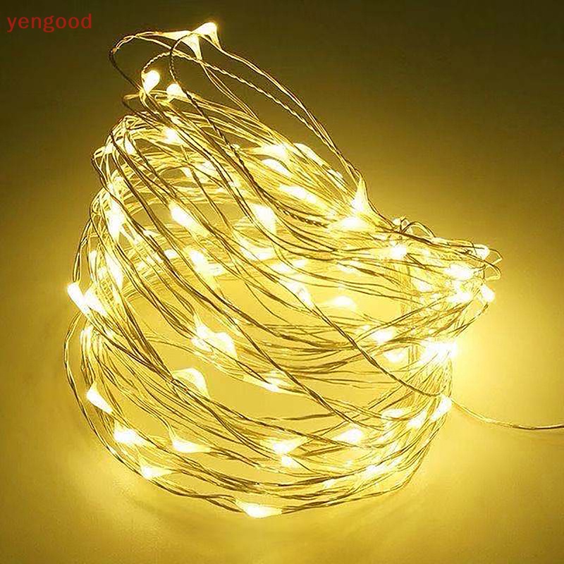 1 Dây Đèn Led 1m 10 Bóng Chống Nước Trang Trí Tiệc