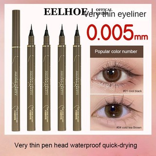 Bút kẻ mắt EELHOE Mking Pretty Eyeliner Đầu xốp siêu mịn Nhanh khô Không thấm nước Không lem Lâu trôi Không trang điểm miiki_vn