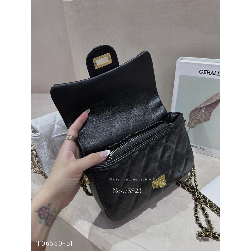 Túi li.ke cha.nel ô trám xích