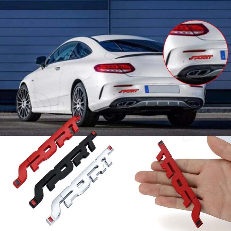 Miếng Dán logo 3d Bằng Kim Loại Chống Thấm Nước Trang Trí Xe Hơi