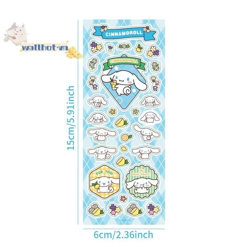 Sticker Dán Tường Chống Thấm Nước Họa Tiết gooka Dễ Thương Bắt Mắt