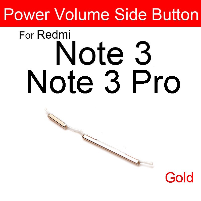 Nút Nguồn Thay Thế Chuyên Dụng Cho xiaomi redmi hongmi red rice note 3 4 4x pro