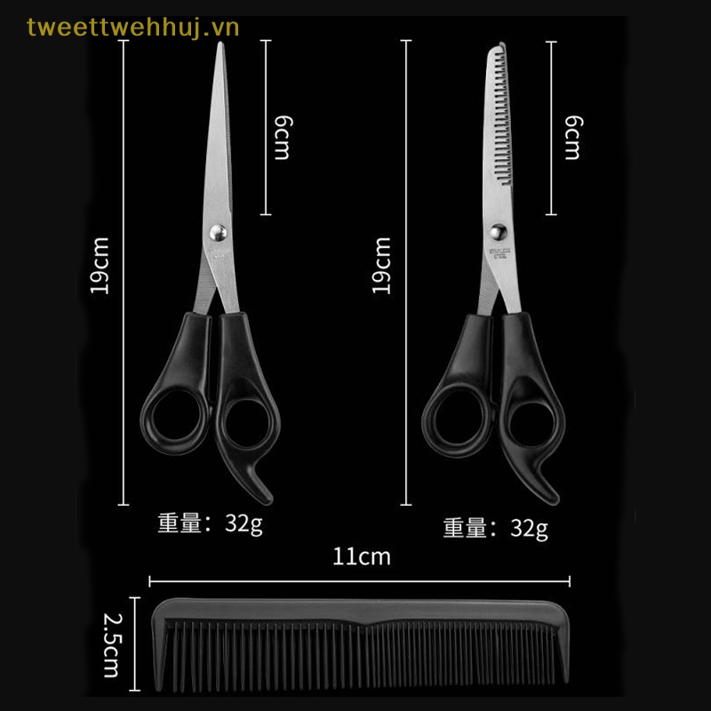 Tweehuj Bộ Kéo Cắt Tóc Chuyên Dụng Cho salon / barber vn