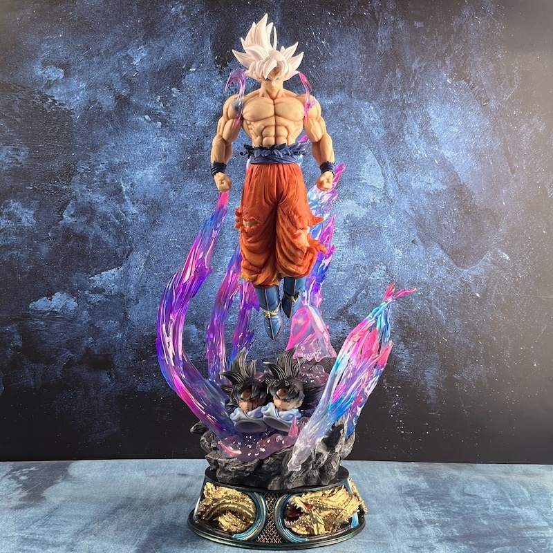 MH66 - Mô Hình Son Goku Bản Cao Cấp Bản Năng Vô Cực Ultra Instinct Cao 55cm  hế - Mô Hình Dragon Ball SẴN HÀNG