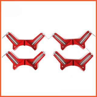 Bộ 4 ê tô vuông góc mini 90 độ,Dụng cụ cầm tay chế biến gỗ DIY,Kẹp góc phải