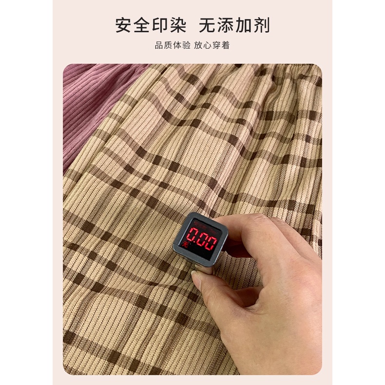 Quần Dài Thể Thao Vải Lông Cừu 70-150cm Phong Cách Hàn Quốc Thời Trang Thu Đông Cho Bé