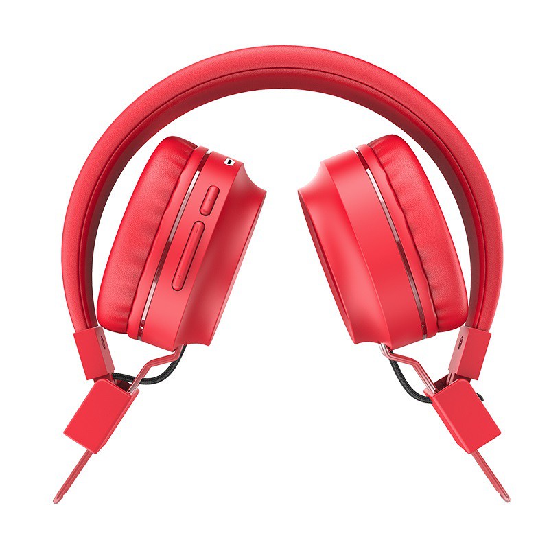 Tai nghe chụp tai Bluetooth Hoco W25 headphone cao cấp, không dây nghe cực hay, đàm thoại 12 tiếng - Chính hãng