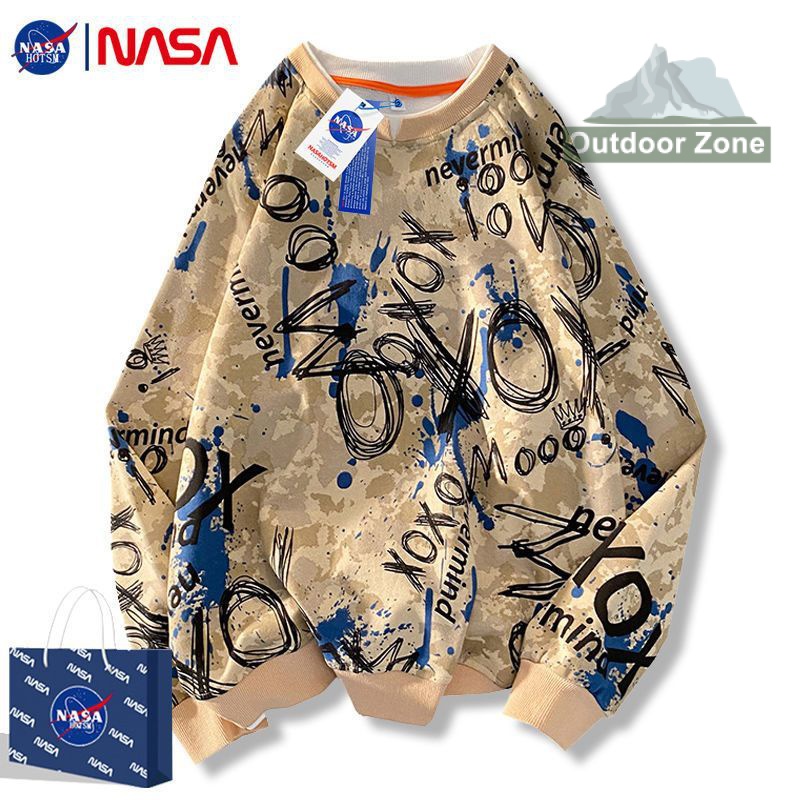 Áo hoodie Tay Dài Cổ Tròn Thời Trang Thu Đông Mới 2023 Dành Cho Nam Nữ