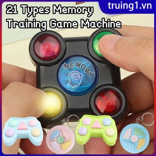 Máy chơi trí nhớ có dây buộc 21 loại xếp hình trẻ em trò chơi tương tác sáng tạo bé rèn luyện trí nhớ truing1