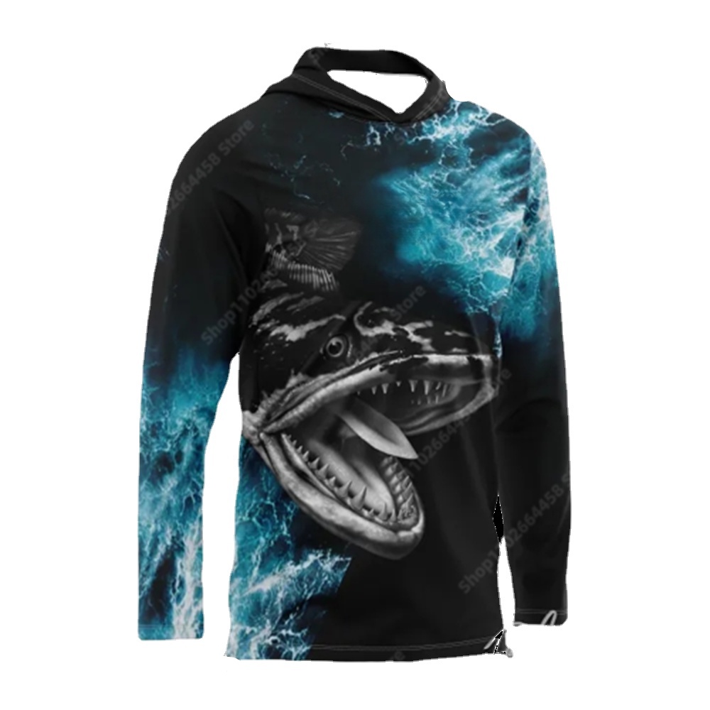 Áo hoodie Câu Cá / Biểu Diễn Ngoài Trời Tay Dài Chống Tia uv Mùa Hè Cho Nam Rosca