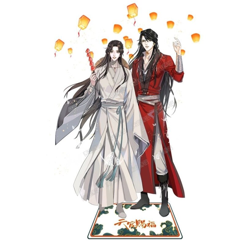 Mô hình Standee Thiên Quan Tứ Phúc Heaven Official's Blessing Quỷ vương Hoa Thành Thái Tử Tạ Liên anime chibi trưng bày