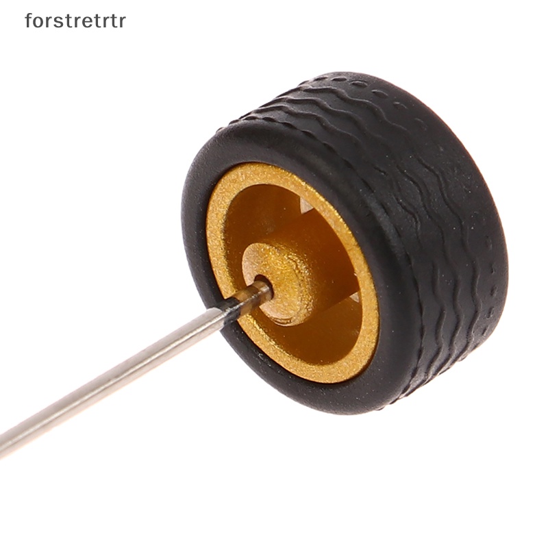 Forstretr Bộ Bánh Xe Hơi Bằng Hợp Kim 1 / 64 Màu Vàng / Bạc Thay Thế Chuyên Dụng Cho Xe Hơi matchbox domeka 1 / 8 / 12.8mm