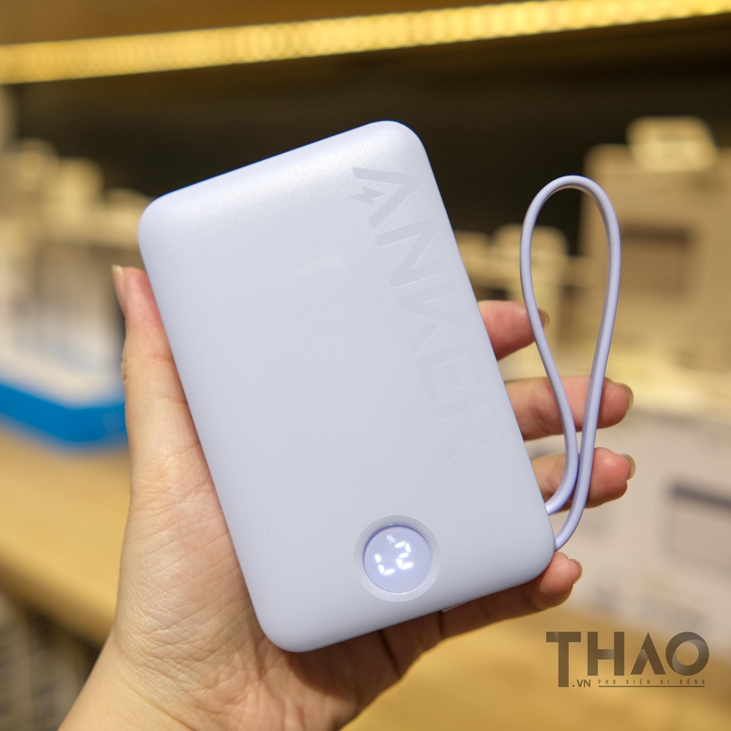Pin dự phòng Anker 533 20000nAh kèm cáp Type-C tiện lợi 4 màu sắc A1647