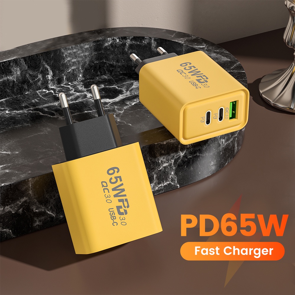 HUAWEI Củ Sạc Nhanh pd65w usb c 3.0 Phích Cắm eu us xiaomi