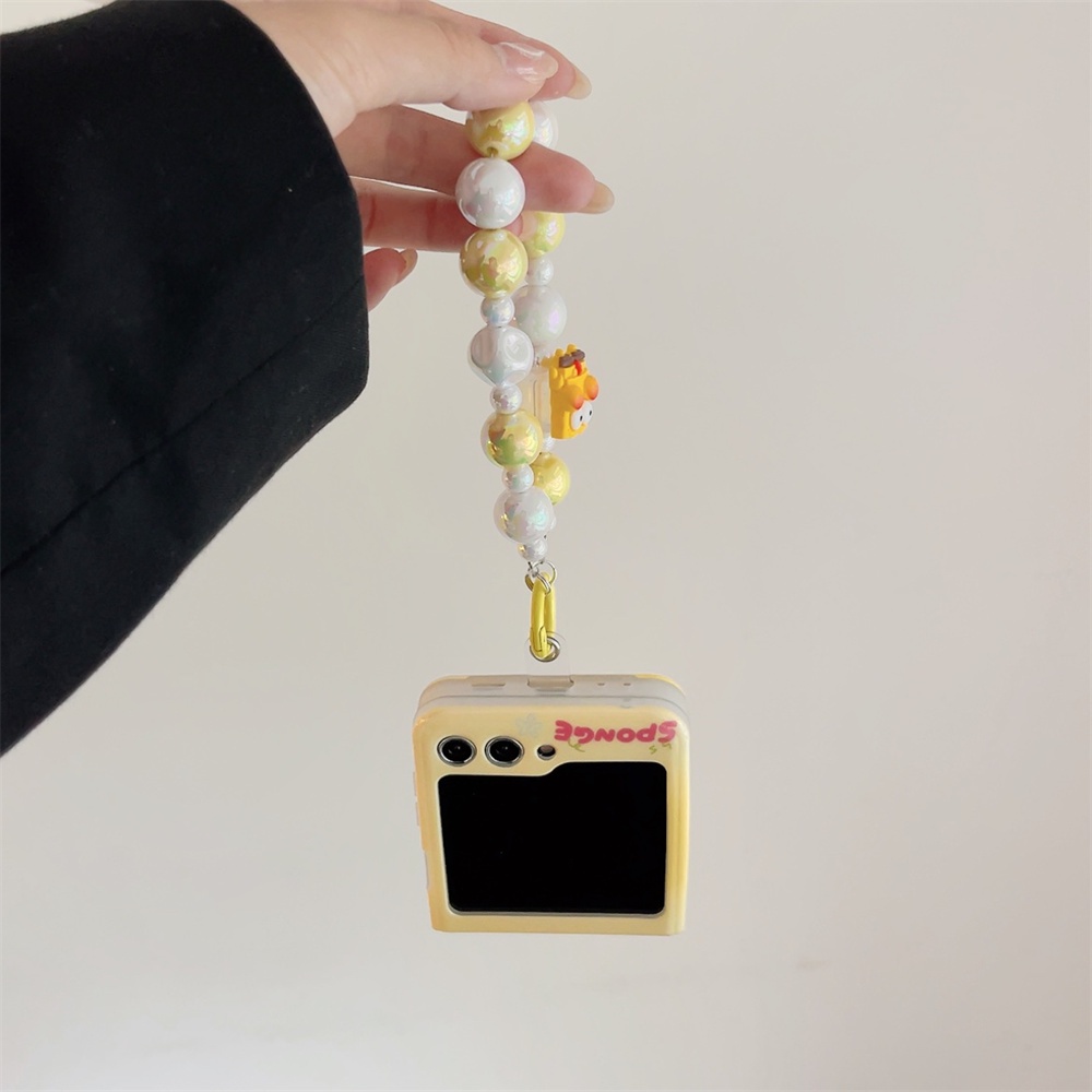 Bao Da Điện Thoại silicon Mềm Họa Tiết Hoạt Hình 3d Cho samsung galaxy z flip 3 z flip 4 z flip5 5g Ốp