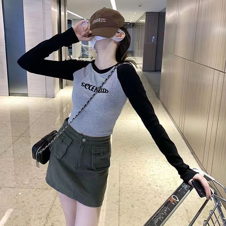 Áo Thun Dài Tay Cổ Tròn In Hình Cô Gái Gợi Cảm Hàn Quốc Cho Nữ Áo phông Nữ NZ-TX-579