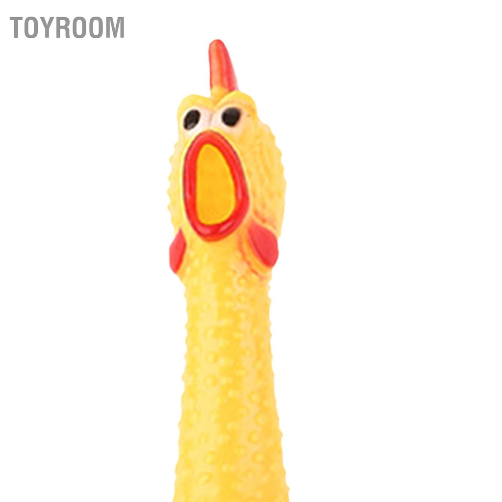 ToyRoom Gà La hét Đồ chơi cho chó Màu vàng Giảm căng thẳng Vui nhộn An toàn gà kêu người lớn Trẻ em