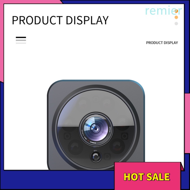 Camera An Ninh mini Không Dây Kết Nối wifi Có Cảm Biến Chuyển Động
