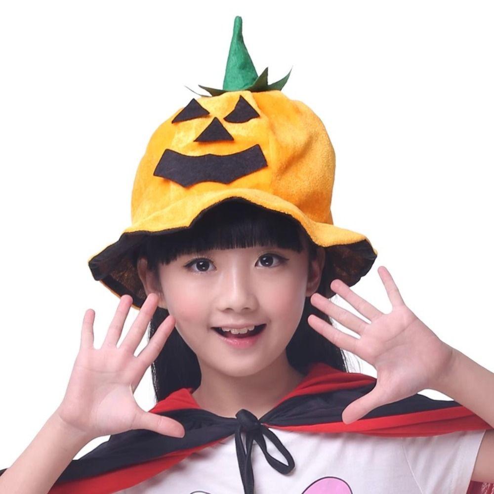 Fuhui Nón Bí Ngô Hóa Trang Phù Thủy Quỷ Không Dệt Cho halloween