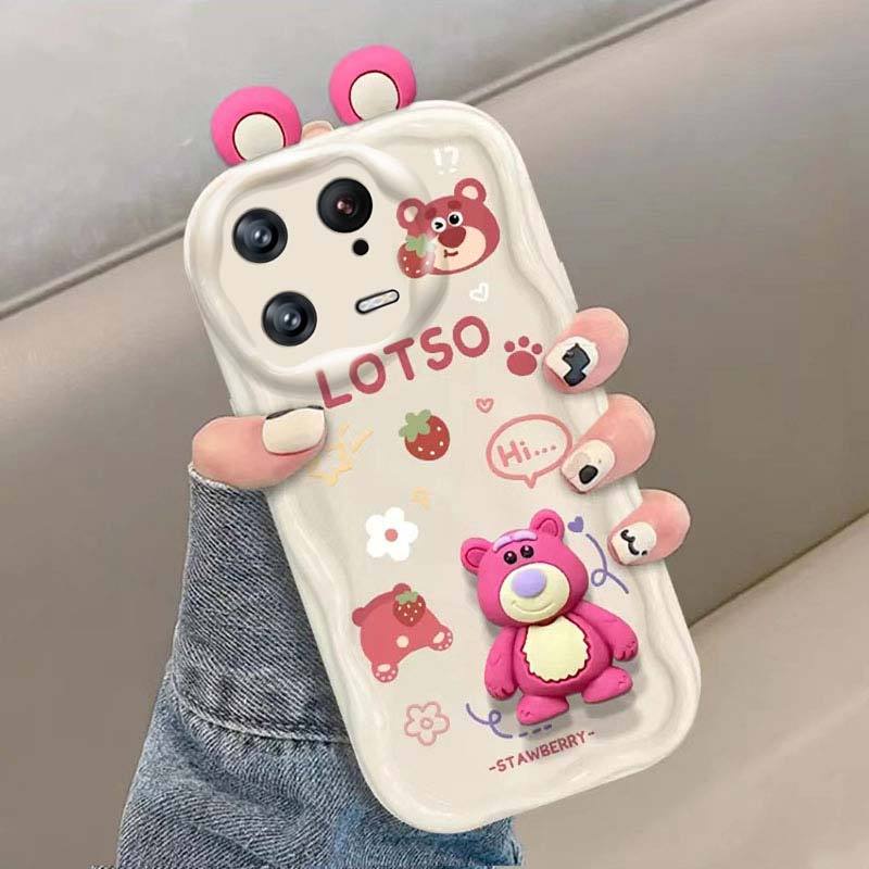 Ôp Điện Thoại Silicon Dẻo Kèm Búp Bê Và Búp Bê Dễ Thương Cho xiaomi 11 pro 11 lite 12 pro 12 lite 13 pro 13 lite 11 12 13 4g 5g Ốp