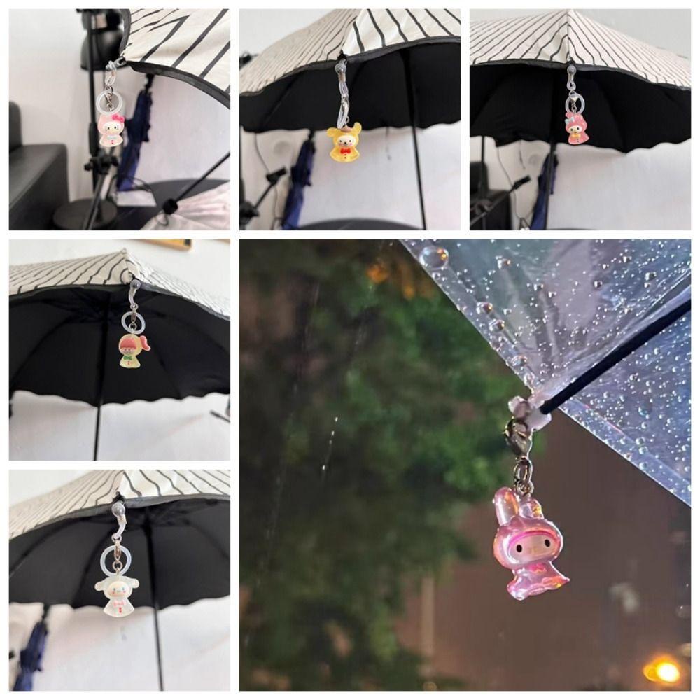 Miquel Móc Khóa Búp Bê Hoạt Hình cinnamoroll Và Cây Dù Phong Cách Hàn Quốc Sáng Tạo