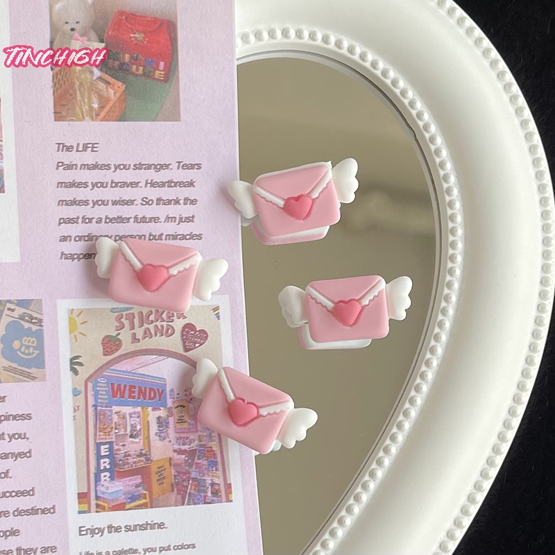 Kẹp Tóc bang y2k Hình Cánh Thiên Thần Màu Hồng Ngọt Ngào Dễ Thương Dành Cho Bé Gái