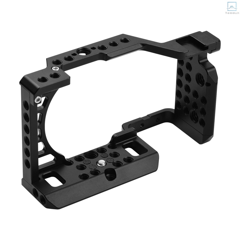 Khung Gắn camera Bằng Hợp Kim Nhôm Có Lỗ Thoát Khí 1 / 4 3 / 8 Thay Thế Cho a6000 / a6100 / a6300 / a6400 / a6500 #homevn