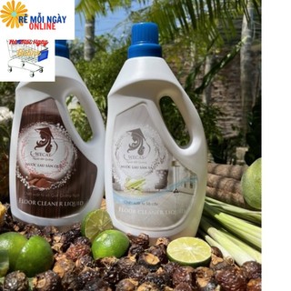 (MẪU MỚI )Nước Lau Sàn Quế /Sả Chanh QUẢNG NGÃI 1000ml  Xua Đuổi 100% Côn Trùng  An Toàn Cho Da  Nhà Luôn Thơm Ngát