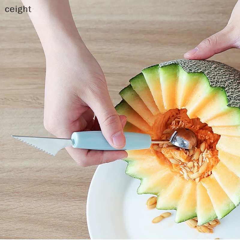 Muỗng Múc Đá Hai Đầu Bằng Thép Không Gỉ