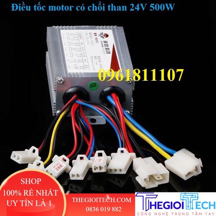 IC điều tốc 24V 500w cho motor có chổi than, bộ điều tốc motor giảm tốc 24V, điều tốc động cơ 24V