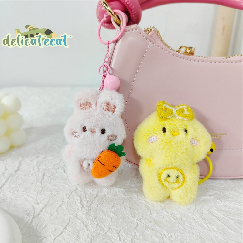 Móc Khóa Đồ chơi nhồi bông Hình Động Vật Dễ Thương