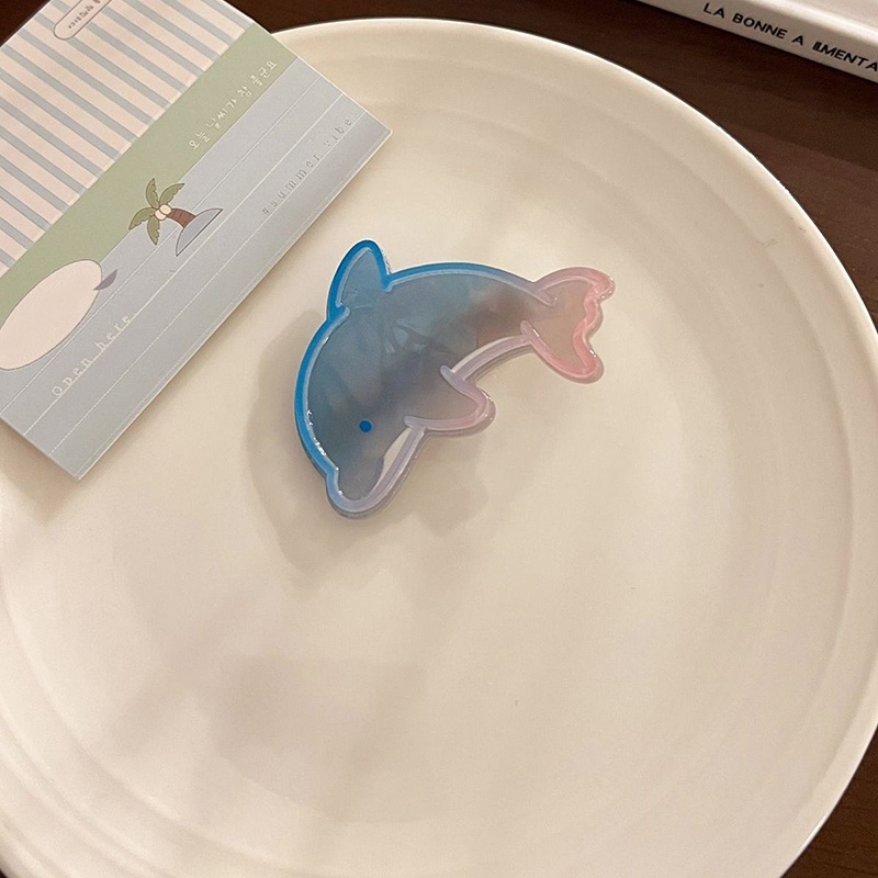 Đại Dương! Kẹp Tóc Nữ Hình Sao Biển / Cá Heo Dễ Thương YR